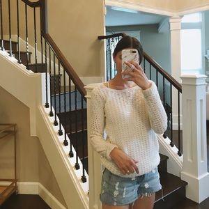 Fine knit sweater